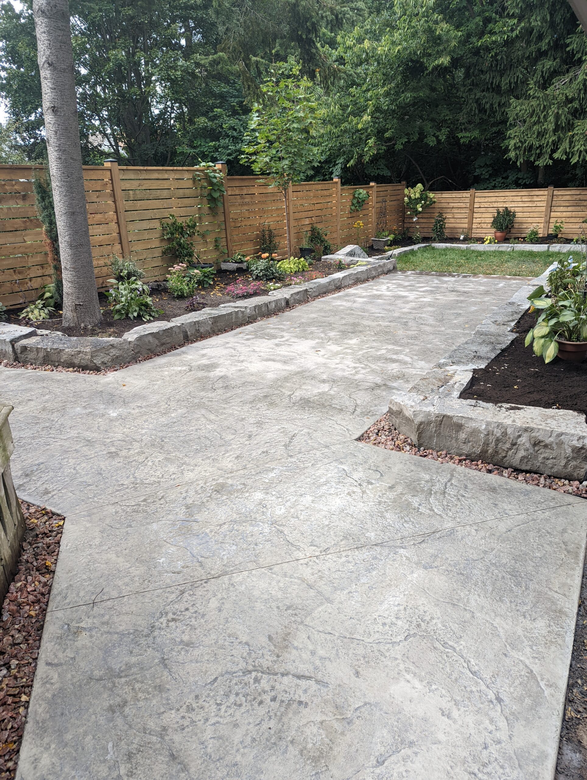 Concrete project by Augustine Construction