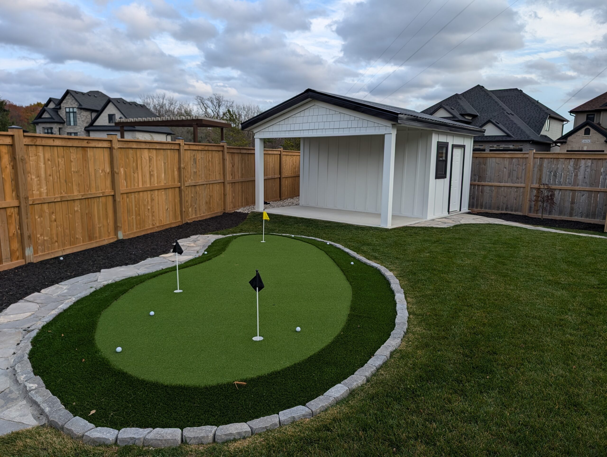 Backyard transformation project